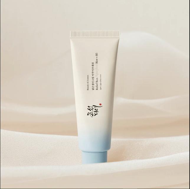 Relief Sun Aqua-Fresh : Rice + B5 (SPF50+ PA++++) Facial Hydrating Skincare Sunscreen Moisture Moisturizer