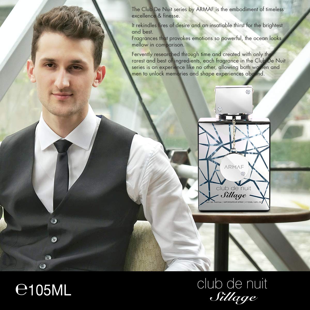 Armaf Club De Nuit Sillage Eau De Parfum Spray for Men