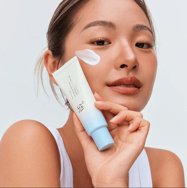 Relief Sun Aqua-Fresh : Rice + B5 (SPF50+ PA++++) Facial Hydrating Skincare Sunscreen Moisture Moisturizer