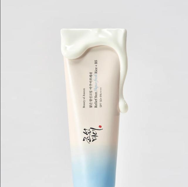 Relief Sun Aqua-Fresh : Rice + B5 (SPF50+ PA++++) Facial Hydrating Skincare Sunscreen Moisture Moisturizer