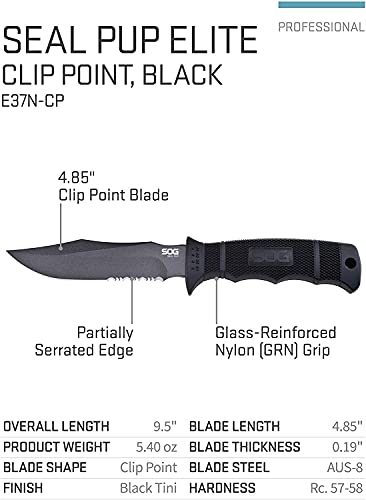 SOG Seal Pup Tactical Knife