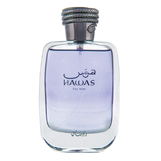 Hawas Eau De Parfum for Men – 100ml | Bold, Aquatic & Long-Lasting Fragrance