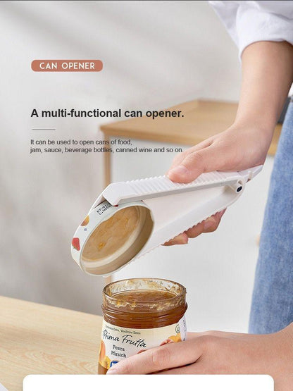 3-in-1 Multi-Purpose Jar Opener – Non-Slip Grip Kitchen Gadget for Jars, Cans & Boxes